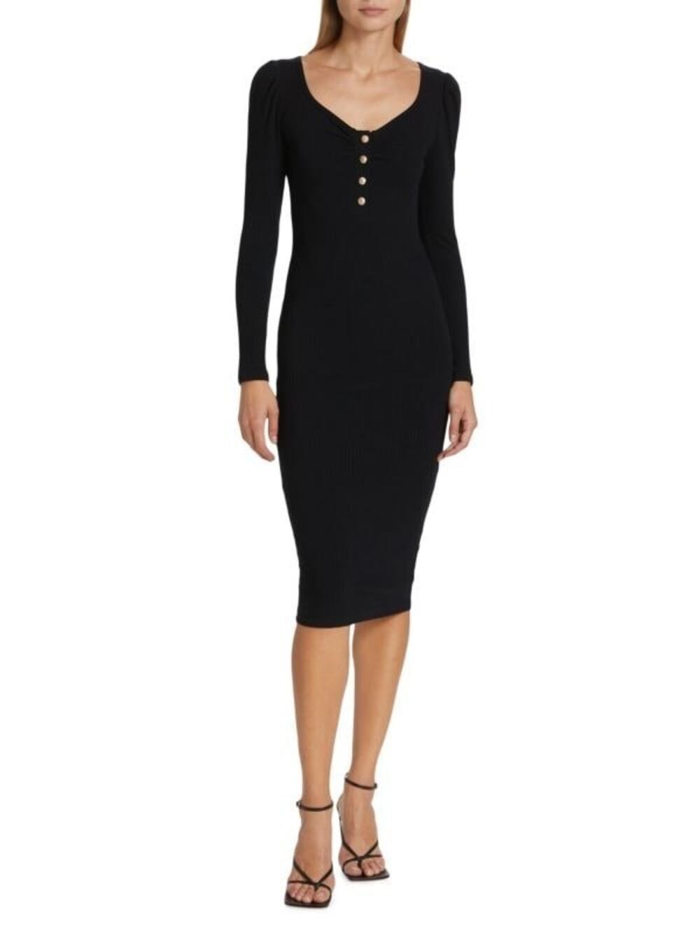 NWT Generation Love Zora Stretch Rib Jersey Midi Dress Size XXS